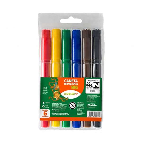 Caneta Hidro Leo&leo Big 6c