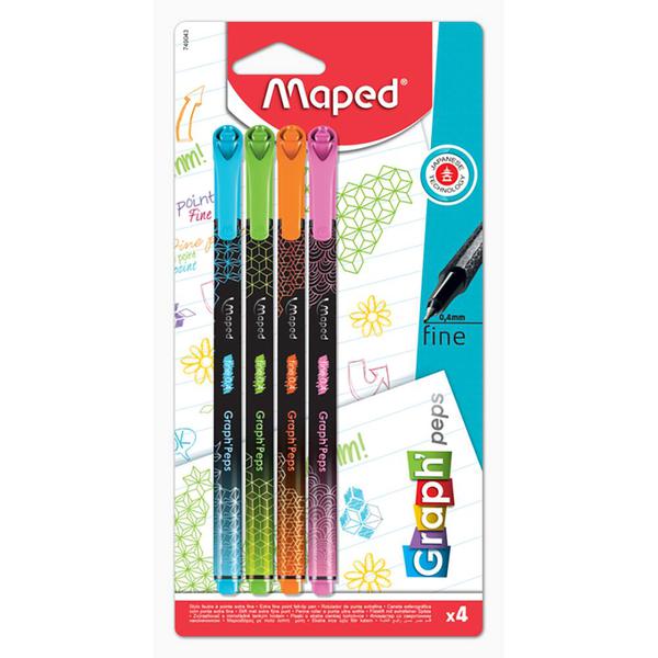 CANETA MAPED FINELINER GRAPHPEPS PREMIUM