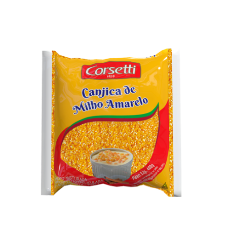 CANJICA AMARELA CORSETTI 400G