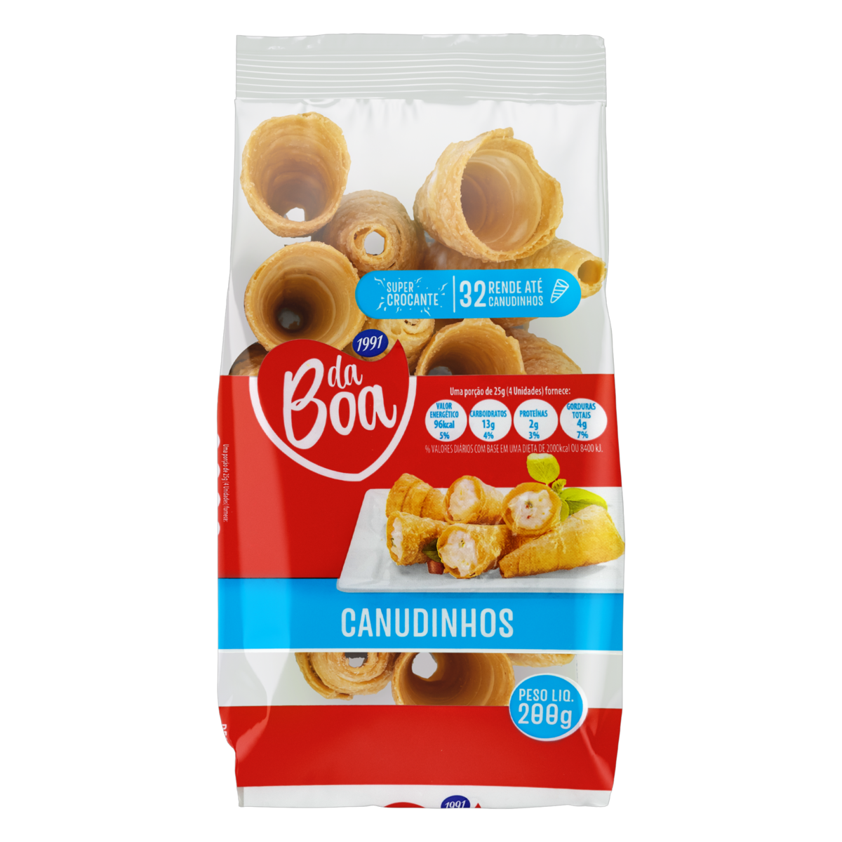 CANUDINHOS CROCANTES DA BOA 200G