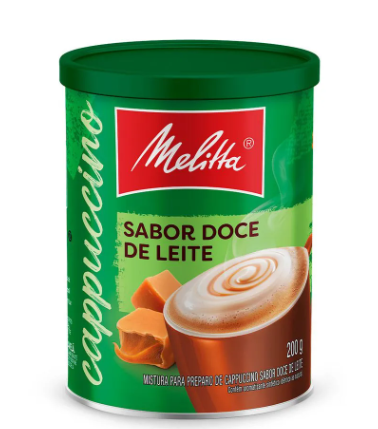 CAPPUCCINO MELITTA 200G DOCE DE LEITE
