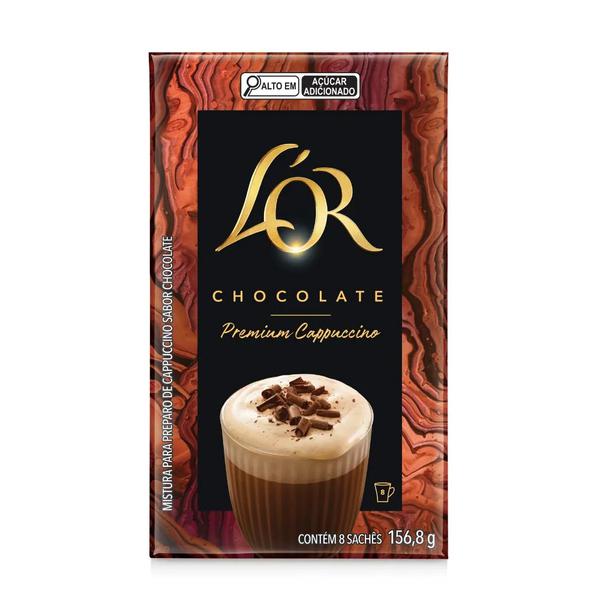 CAPPUCCINO LOR INSTANTANEO CHOCOLATE DUBAI COM 8 SACHES 156G