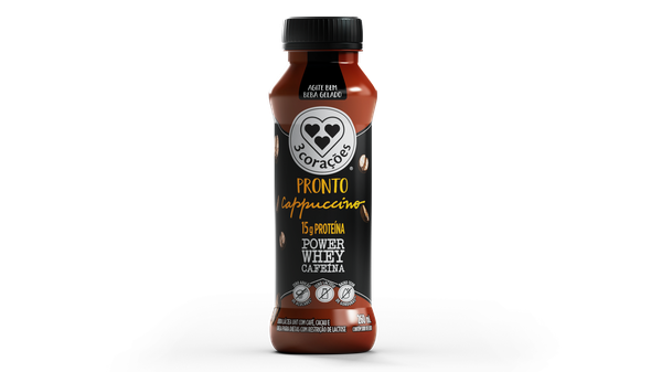 CAPPUCCINO 3 CORACOES POWER WHEY 260ML