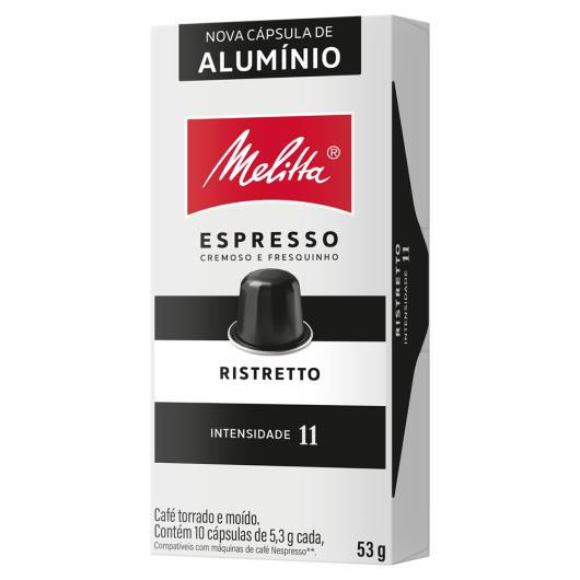 CAPSULA MELITTA 10X5,3G ESPRESSO RISTRET