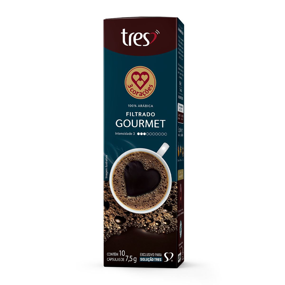 CAPSULA 3C FILTRADO GOURMET C/10