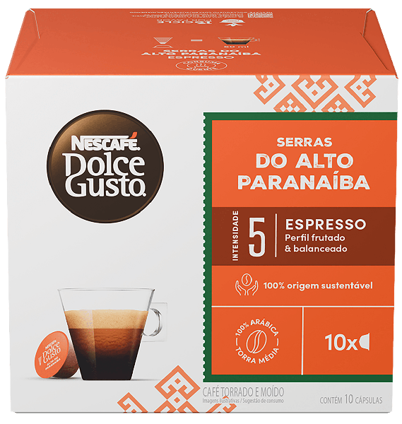 CAPSULA DOLCE GUSTO C10 60G ALTO PARNAIBA