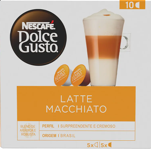 NESCAFE DOLCE GUSTO LAT MACCHIATO 10CAP