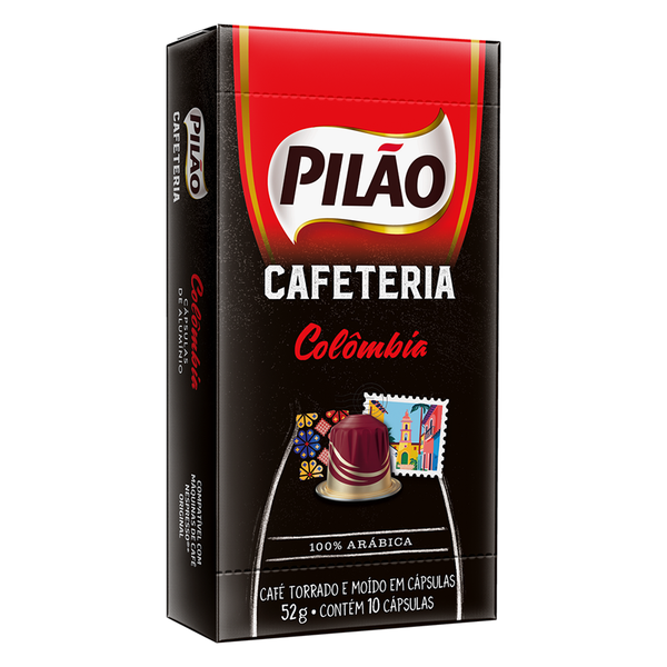 Capsula Pilao Origens C/10 52g Colombia