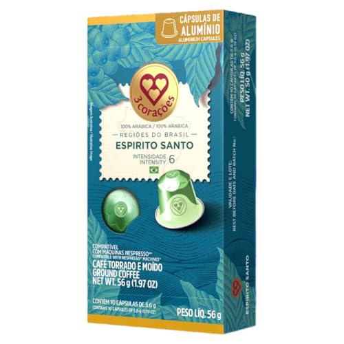 CAPSULA 3CORACOES 56G 10X5,6G ESPIRITO SANTO