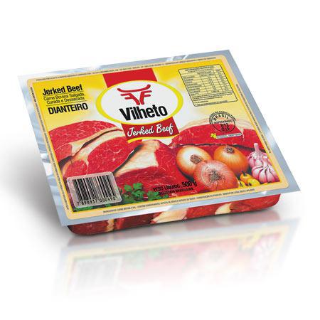 CARNE CHARQUE JERKED BEEF VILHETO 400G