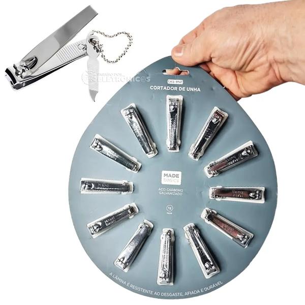 CORTADOR DE UNHA M B 1821 METAL CHAVEIRO