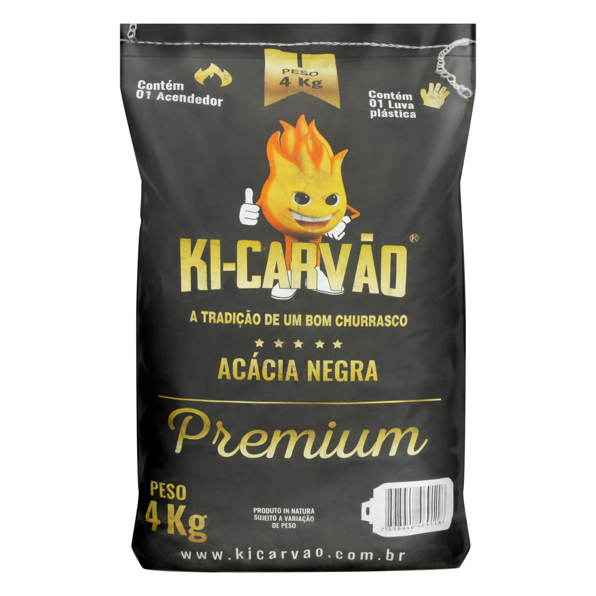 CARVAO KI-CARVAO 4KG ACACIA NE