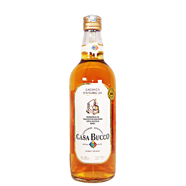 CACHACA ENVELHECIDA CASA BUCCO GRF/750ML