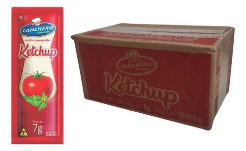 MOLHO KETCHUP SACHET LANCHERO 7GR