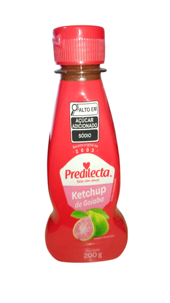 CATCHUP GOIABA PREDILECTA BISNAGA 200G