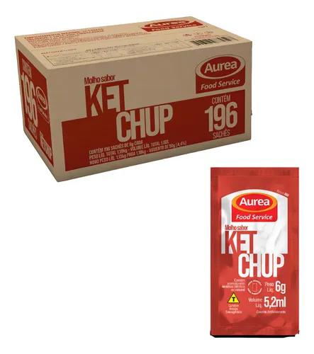 CATCHUP AUREA 189X6GR.SACHET