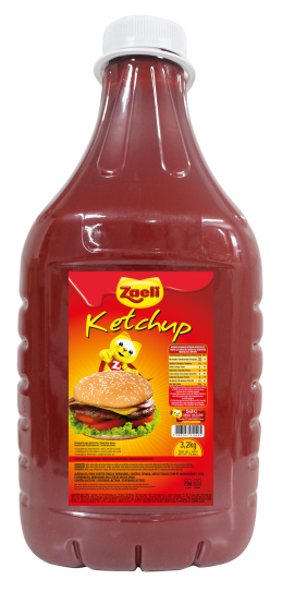 KETCHUP ZAELI 3,2KG TRADICIONAL