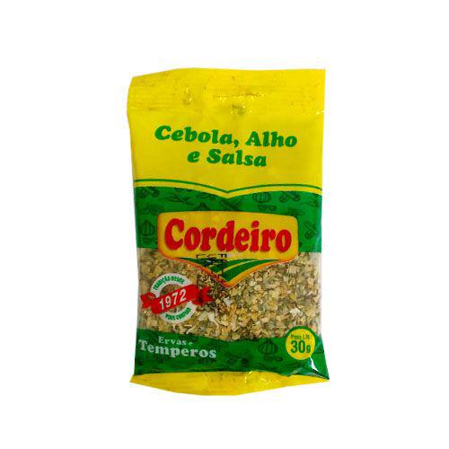 CEBOLA ALHO SALSA CORDEIRO 30G