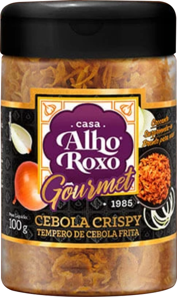 TEMP CEBOLA CRISPY ALHO ROXO GOURMET 100G