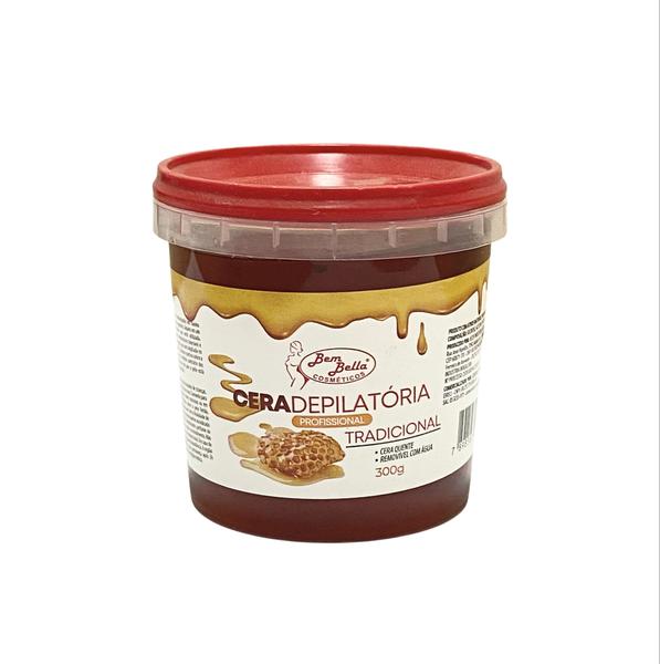 CERA DEPILATORIA TRAD 300G BEM BELA