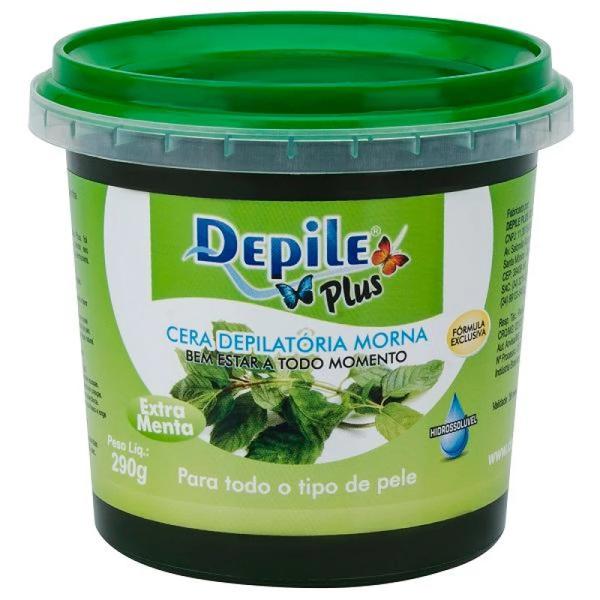 CERA DEPILE MORNA 290G EXTRA MENTA