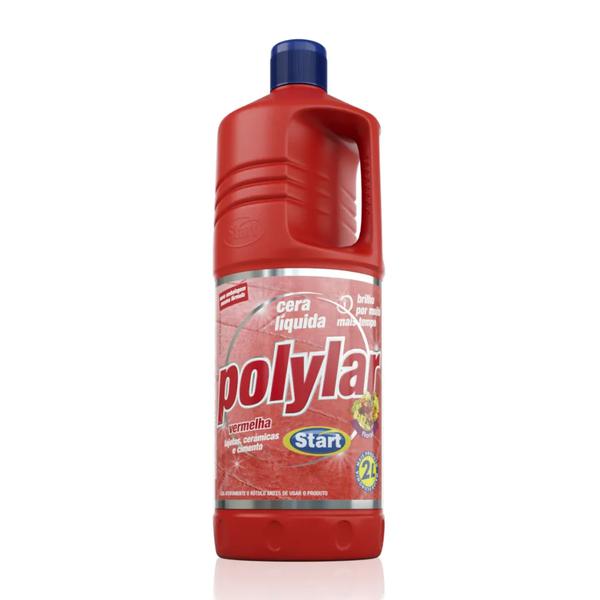 CERA LIQUIDA POLYLAR VERMELHA 2L