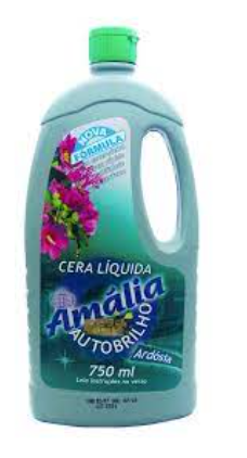 CERA LIQ AUTO BRILHO AMALIA FRASCO 750ml ARDOSIA