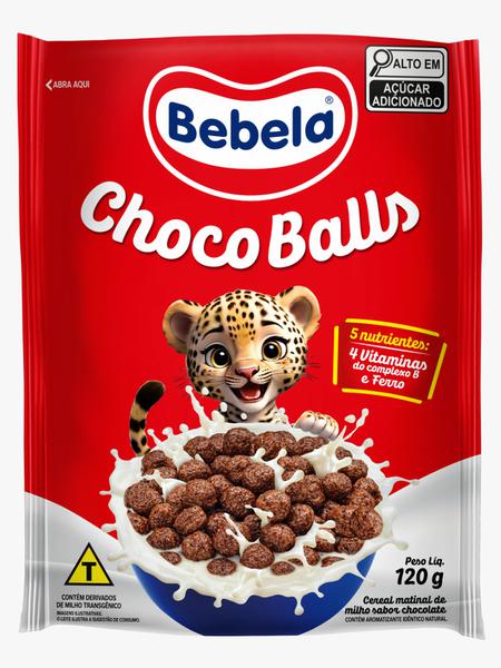 CEREAL MATINAL BEBELA 120G CHOCOBALLS