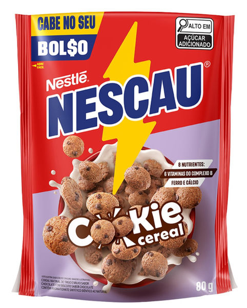 CEREAL MATINAL NESCAU COOKIE SACHE 80G