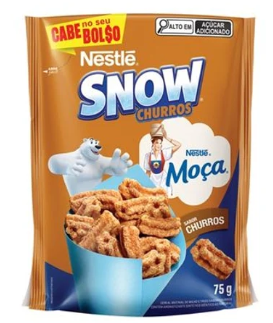 SNOW FLAKES CEREAL MATINAL CHURROS 75G