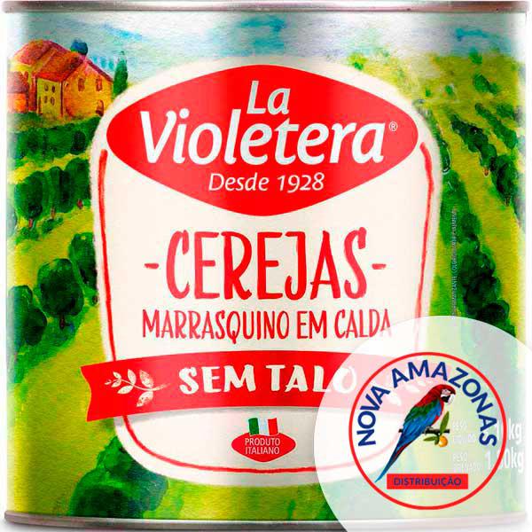 CEREJA MARRASQUINO SEM CABO 1,8KG LA VIOLETERA