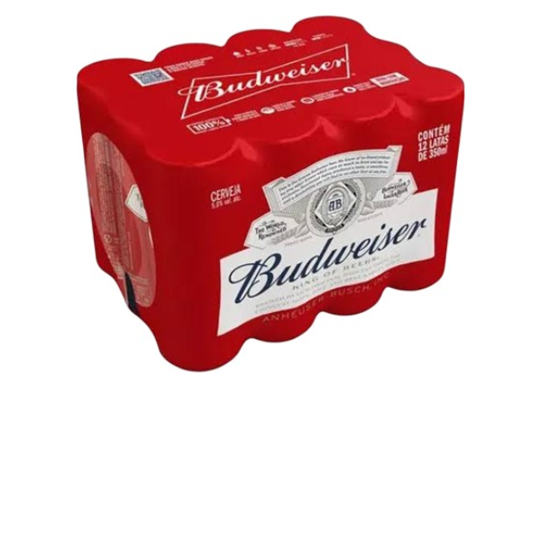 CERVEJA BUDWEISER MULTIPACK C/12 LATA 350ML