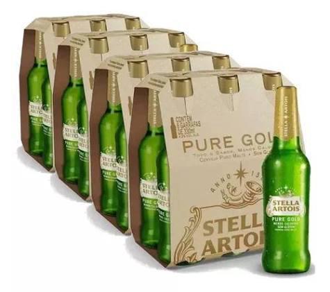 CERV STELLA GOLD S/GLUTEN LN 330ML C/24