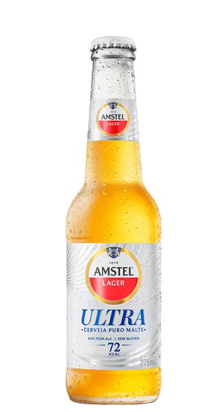 CERVEJA AMSTEL ULTRA SEM GLUTEN LONG NECK 330ML