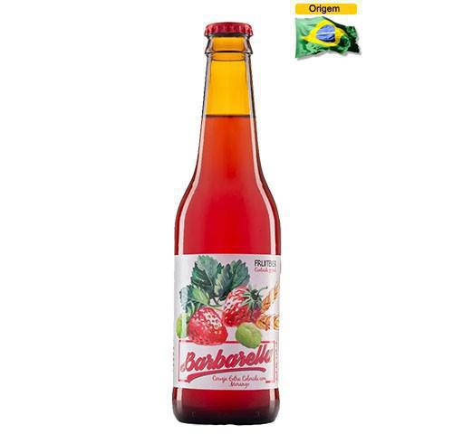 CERVEJA FRUITBIER MORANGO 330ML BARBARELLA