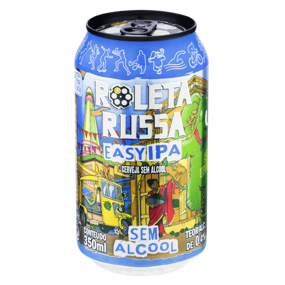 CERV IPA 0% ALCOOL ROLETA RUSSA 350ML