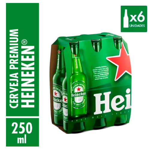 CERV HEINEKEN 250ML L N C 6