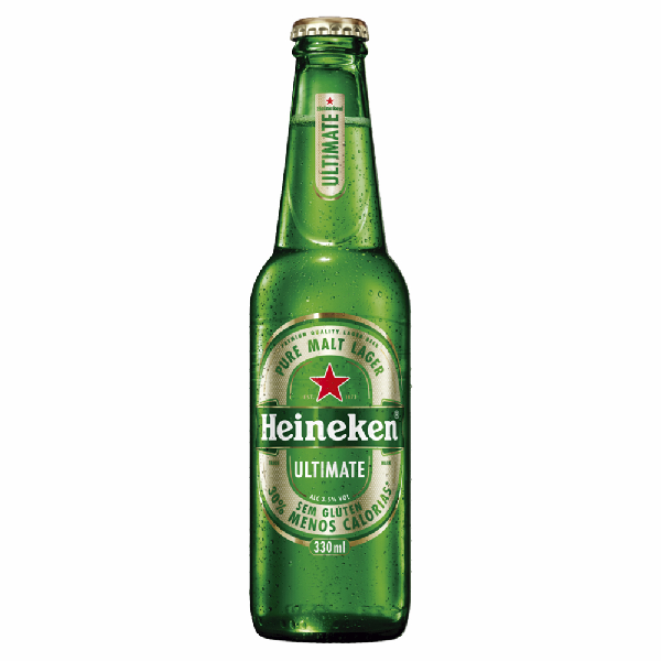 CERV HEINEKEN ULTIMATE S/GLUTEN LN 330ML