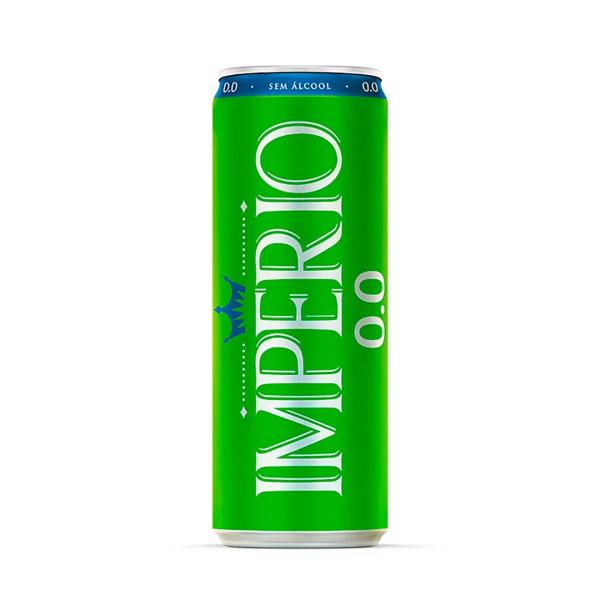 CERVEJA IMPERIO O% ALCOOL 350ML LATA