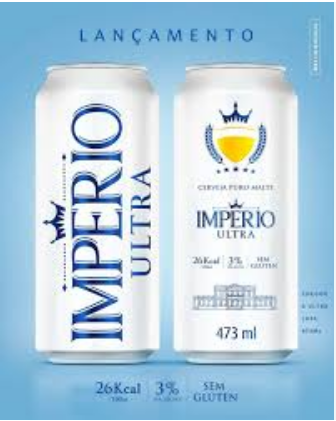 CERVEJA IMPERIO ULTRA MALTE  LT 473ML
