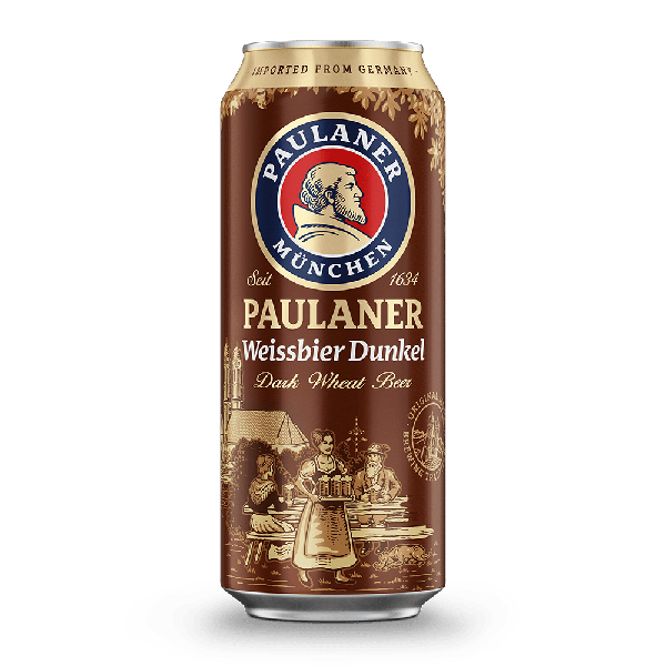 CERVEJA PAULANER HEFE-WEISSBIER DUNKEL 500ML