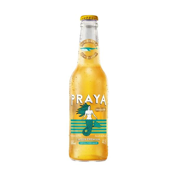 Cerveja Lager Praya ln 330ml