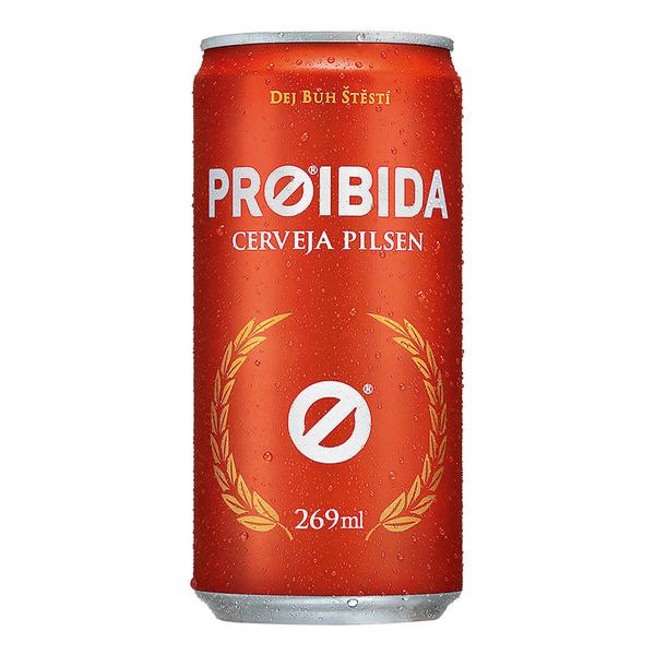 CERVEJA PROIBIDA LATA 350ML PILSEN