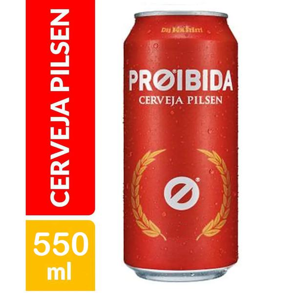 CERVEJA PROIBIDA 550ML MEGA LATAO