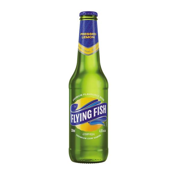 CERV FLYING FISH PRESSED LEMON LN 330ML