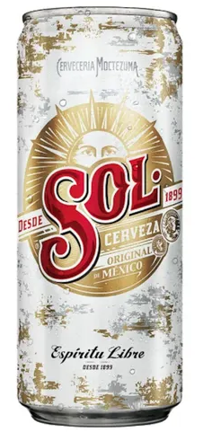 Cerveja Pilsen Sol Lata 350ml