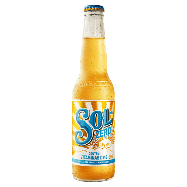 CERVEJA SOL 6X330ML PREMIUM SEM ALCOOL