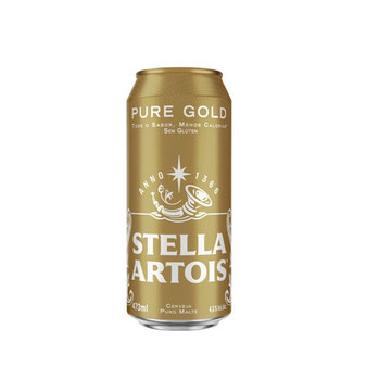 CERVEJA STELLA ARTOIS PURE GOLD 473ML