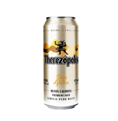 Cerveja Therezópolis Lager Latão Sem Glúten 473ml