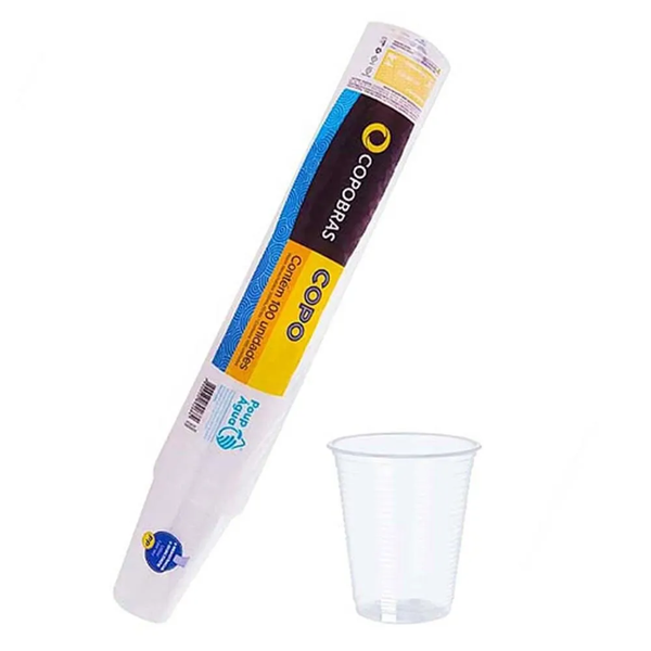 COPO PLAST COPOBRAS PP 180ML 100X1 COMBA